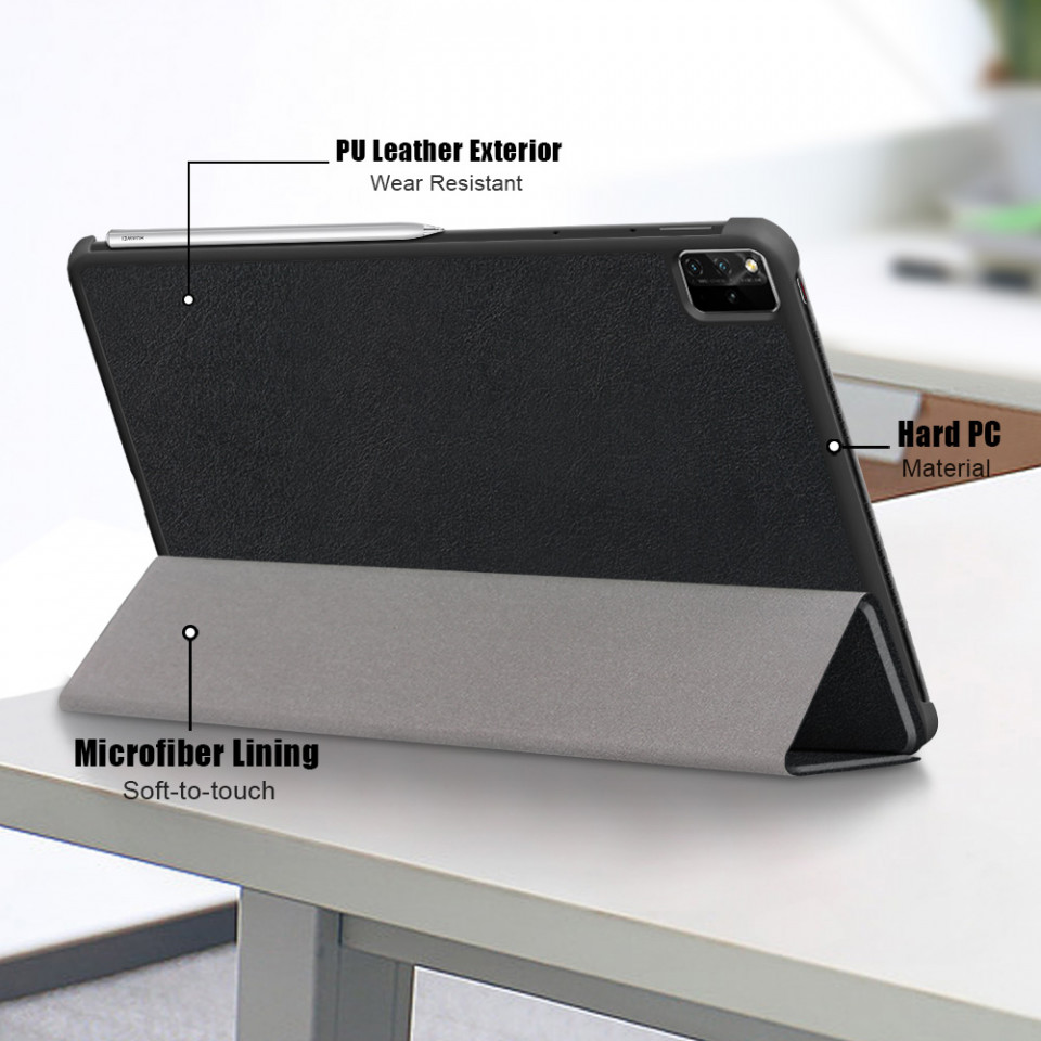 Husa Huawei Matepad Pro 12.6 (2021), Techsuit FoldPro - Negru - 3 | YEO