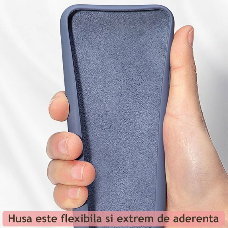 Husa iPhone 13 din silicon moale, Techsuit Soft Edge - Denim Blue - 3 | YEO