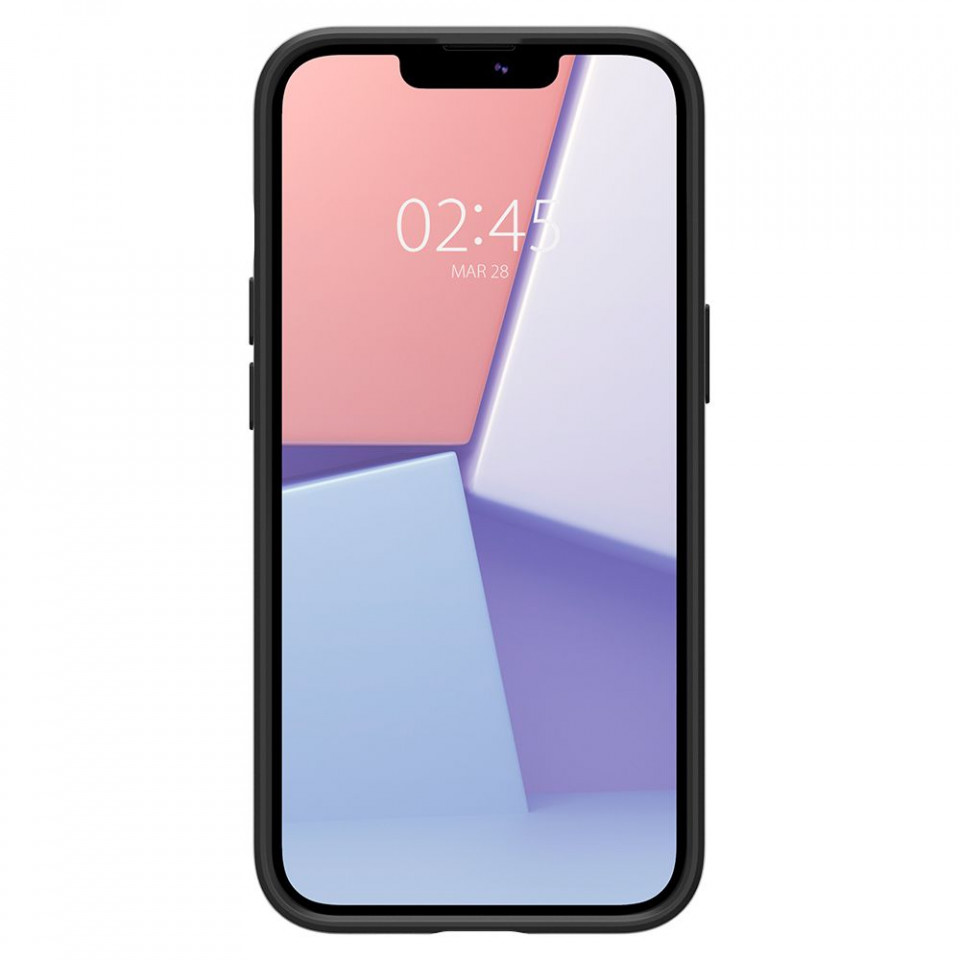 Husa iPhone 13, Thin Fit Spigen - Negru - 2 | YEO