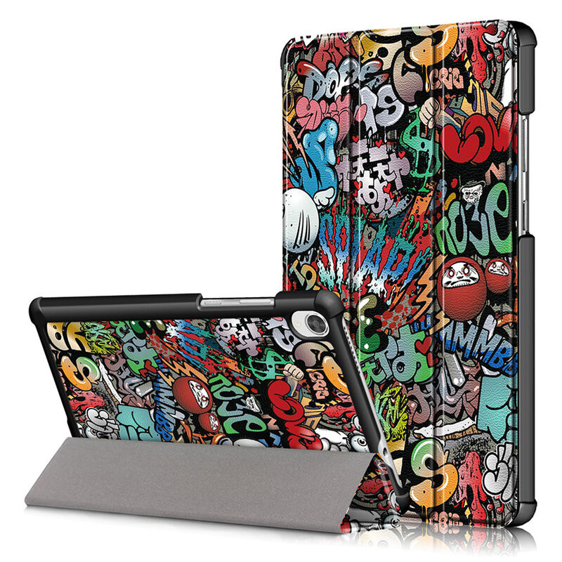Husa Lenovo Tab M8 HD (8705F/X / TB-8505X), Techsuit FoldPro - Urban Vibe