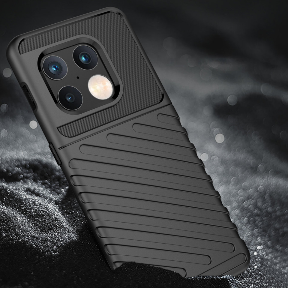Husa OnePlus 10 Pro flexibila Thunder - Negru - 3 | YEO