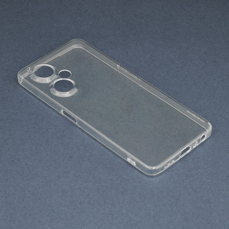 Husa OnePlus Nord CE 3 din silicon TPU slim, Techsuit - Transparent - 1 | YEO