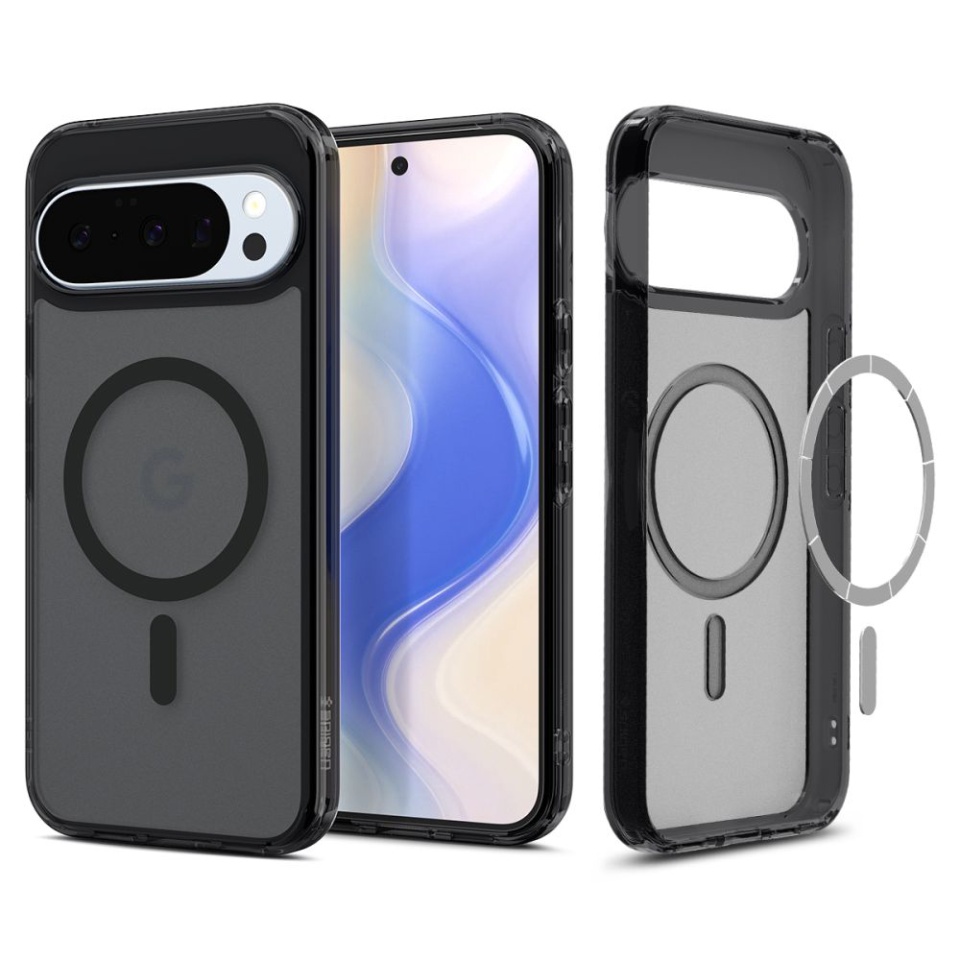 Husa pentru Google Pixel 10 / Pixel 10 Pro, Ultra Hybrid T MagSafe, Spigen, Cenusiu