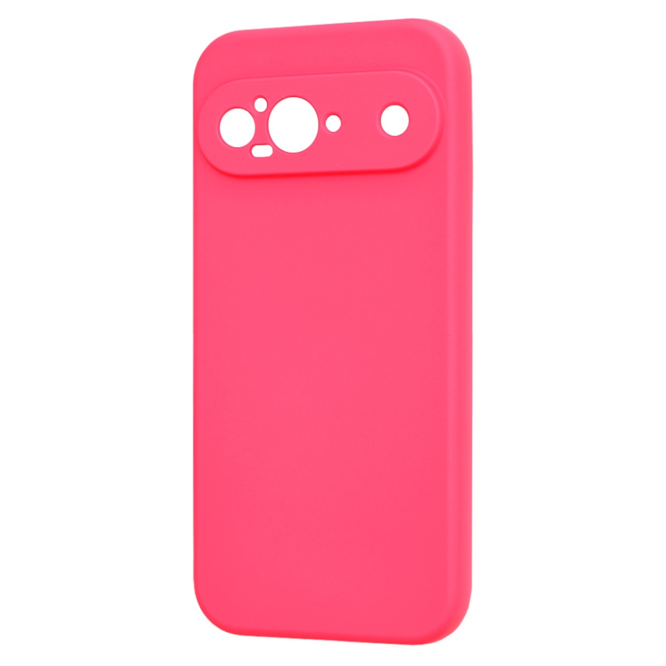 Husa pentru Google Pixel 9 din Silicon Catifelat, Protectie Premium, Skyddar SoftElegance - Fucsia - 3 | YEO