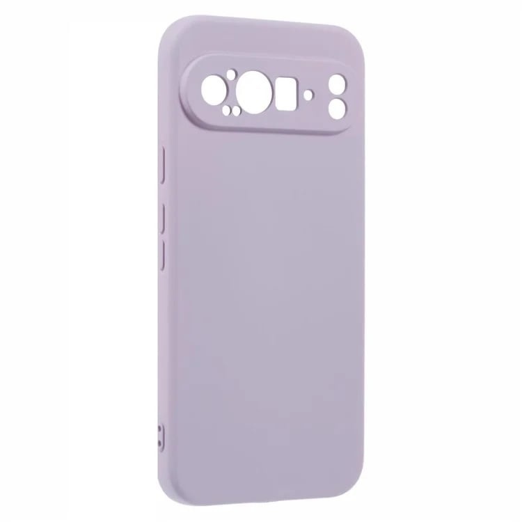 Husa pentru Google Pixel 9 Pro din Silicon Catifelat, Protectie Premium, Skyddar SoftElegance - Violet - 3 | YEO