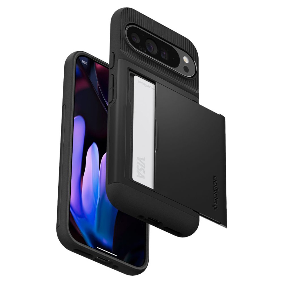 Husa pentru Google Pixel 9 Pro XL, Slim Armor CS, Spigen - Negru - 1 | YEO