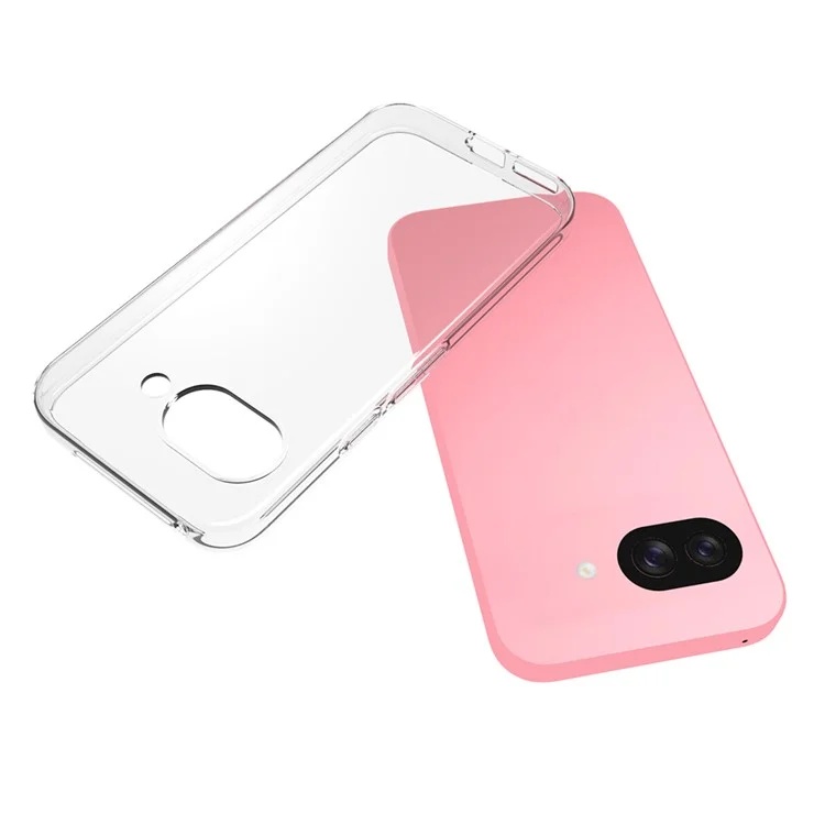 Husa pentru Google Pixel 9a din silicon transparent, SKDR ClearGuard - Transparent - 1 | YEO