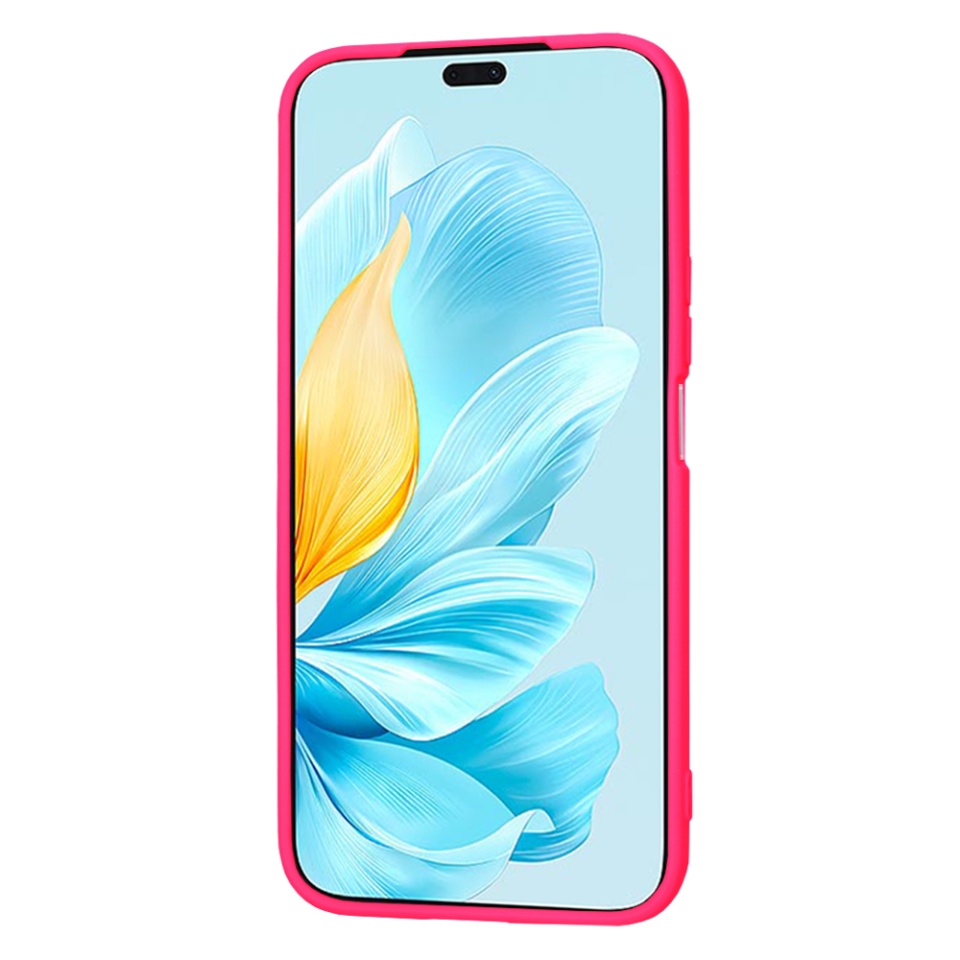 Husa pentru Honor 200 Lite din Silicon Catifelat, Protectie Premium, Skyddar SoftElegance - Fucsia - 1 | YEO