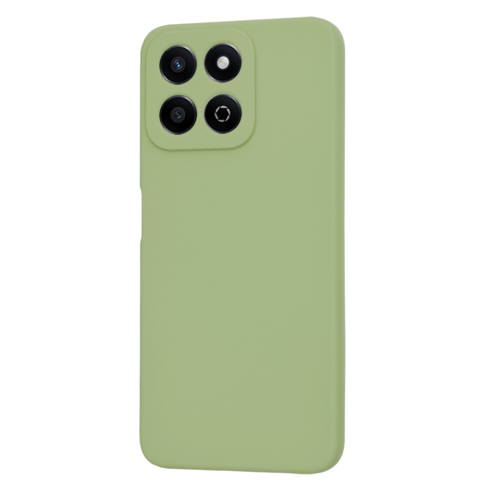 Husa pentru Honor 200 Smart / X7c din Silicon Catifelat, Protectie Premium, Skyddar SoftElegance - Verde - 2 | YEO