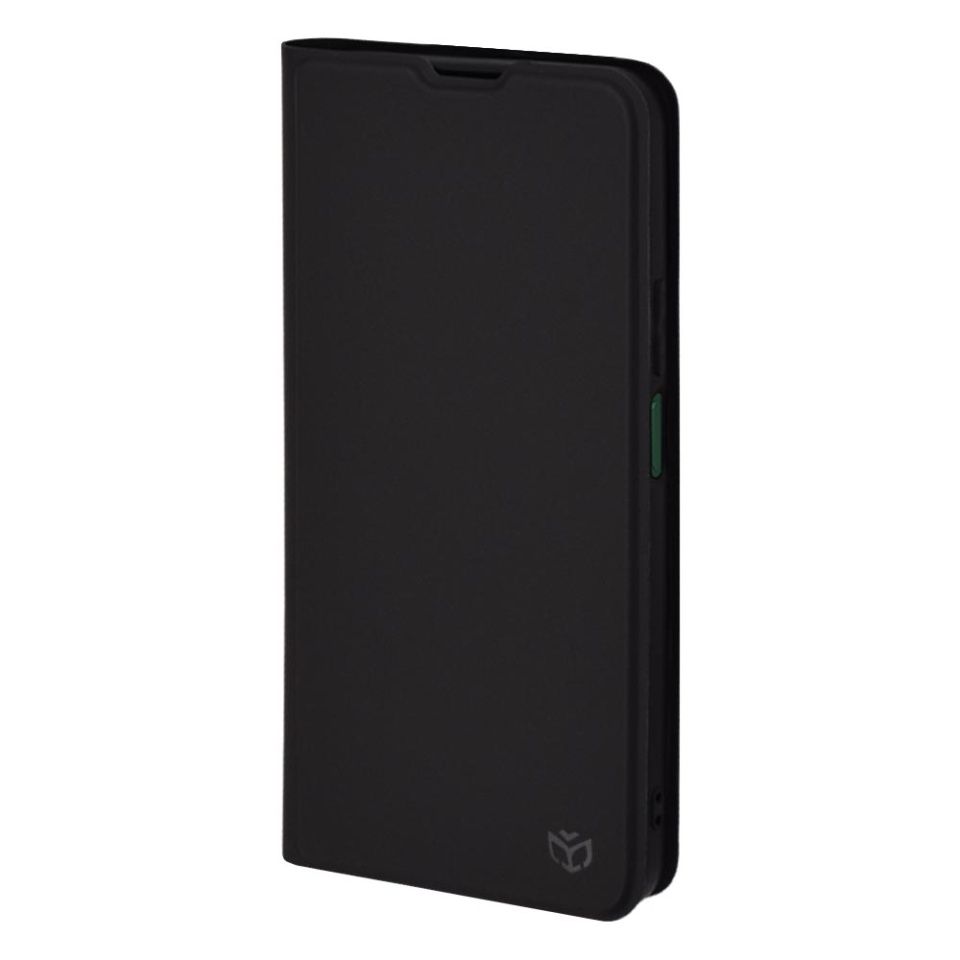 Husa pentru Honor 200 Smart / X7c, SKYDDAR INNOVATION, Magskin Book, tip Carte cu Portofel Interior, set cu sticker, Negru - 2 | YEO