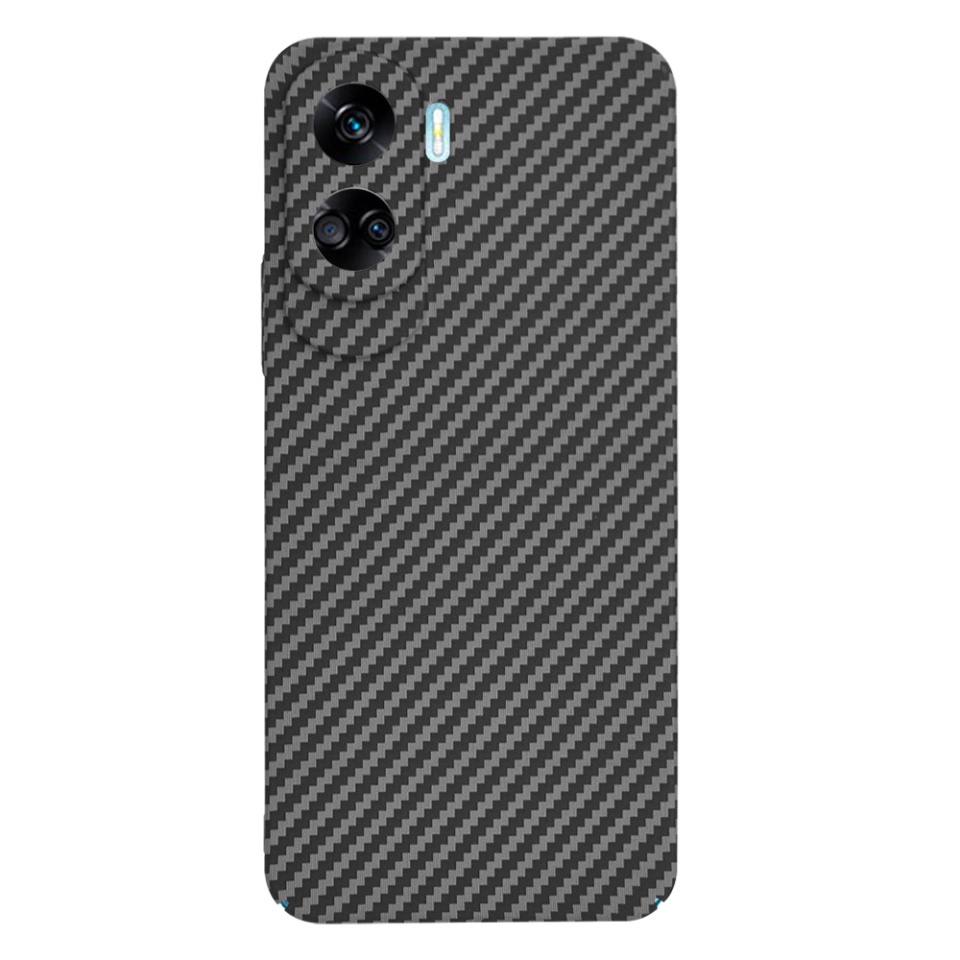Husa pentru Honor 90 Lite, Finisaj Premium cu Textura de Carbon, Design Elegant, SKDR CarbonFlex - Negru - 2 | YEO