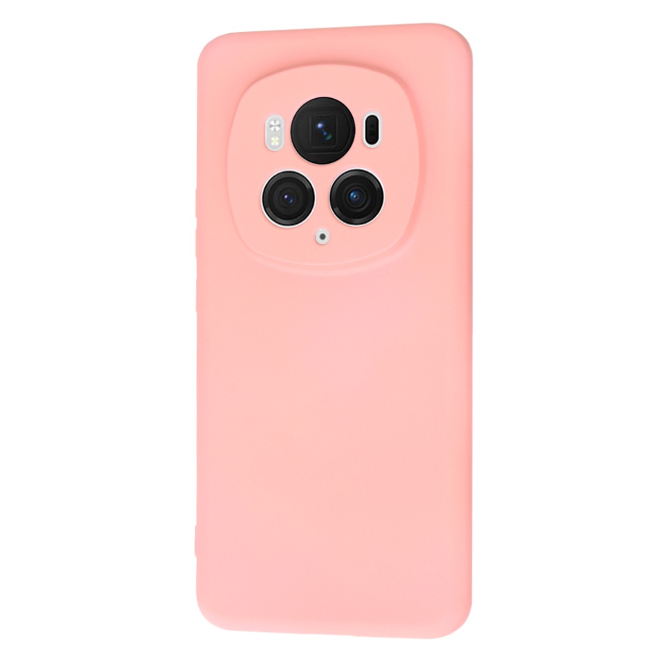 Husa pentru Honor Magic6 Pro din Silicon Catifelat, Protectie Premium, Skyddar SoftElegance - Roz - 3 | YEO