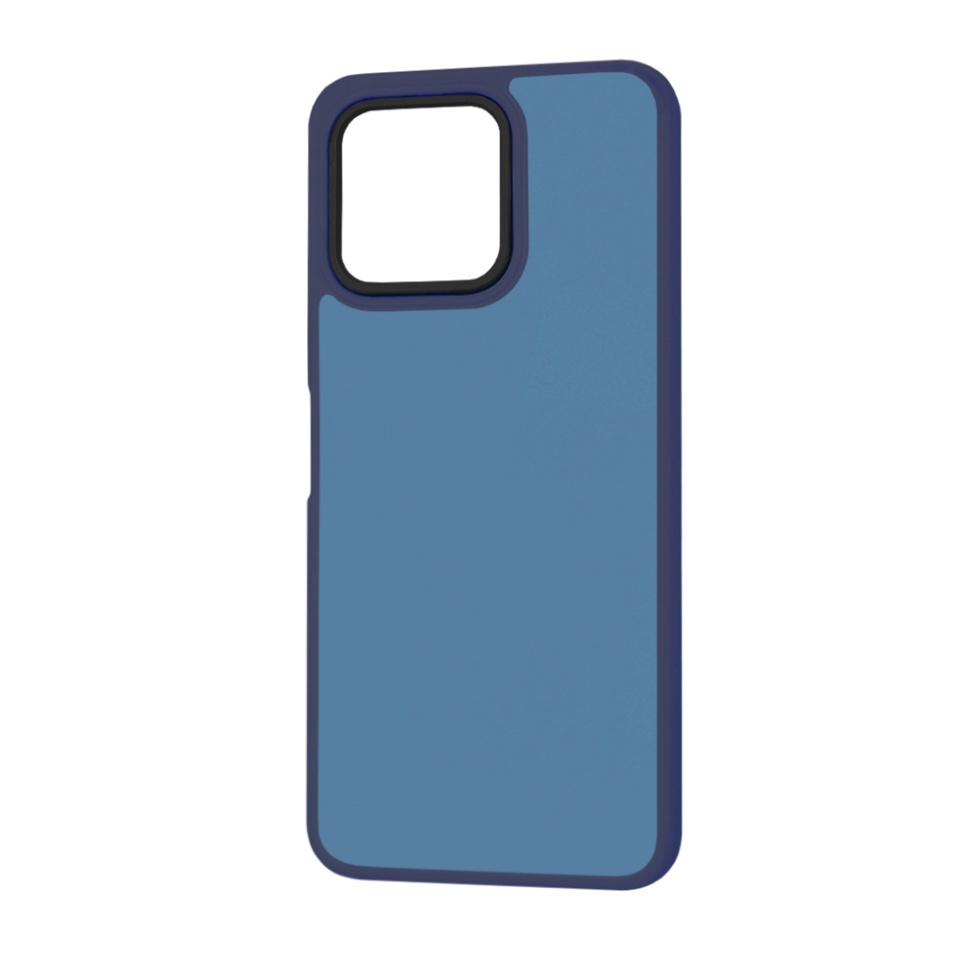 Husa pentru Honor X6 / X8 5G / 70 Lite, SKYDDAR INNOVATION, HaloFrost, AntiSoc, set cu sticker, Bleumarin - 3 | YEO
