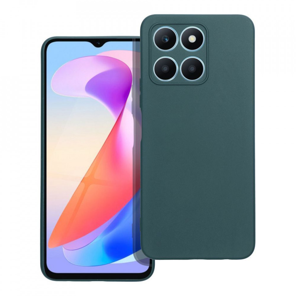 Husa pentru Honor X6a silicon, Skyddar Mat - Verde