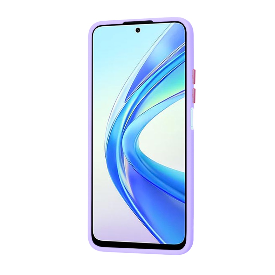 Husa pentru Honor X7b / 90 Smart / X7b 5G, ce Absoarbe Cele mai Aspre Socuri, Skyddar Frosted - Mov deschis - 2 | YEO