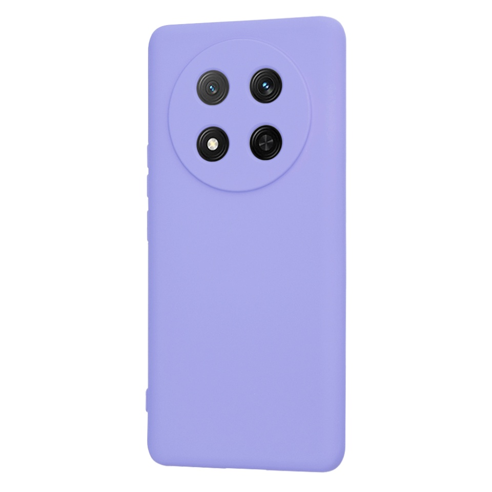 Husa pentru Honor X9c / Magic7 Lite din Silicon Catifelat, Protectie Premium, Skyddar SoftElegance - Violet - 2 | YEO