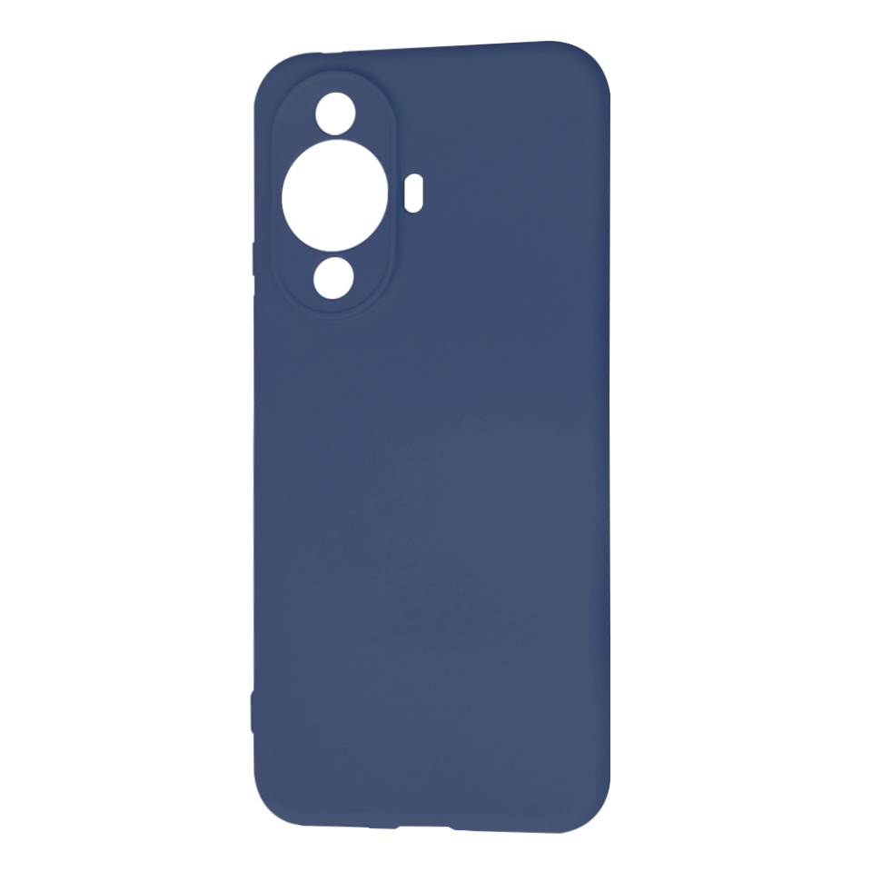 Husa pentru Huawei nova 11 / nova 12s din Silicon Catifelat, Protectie Premium, Skyddar SoftElegance - Bleumarin - 1 | YEO