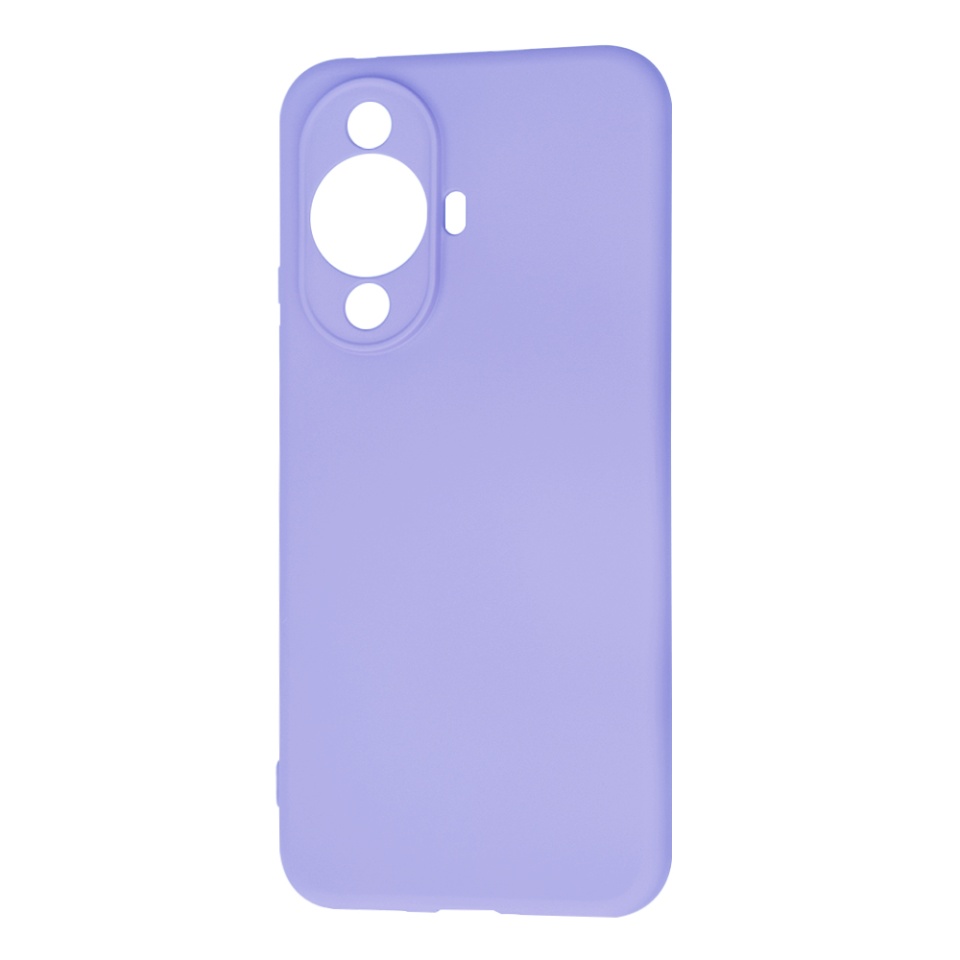Husa pentru Huawei nova 11 / nova 12s din Silicon Catifelat, Protectie Premium, Skyddar SoftElegance - Violet - 1 | YEO