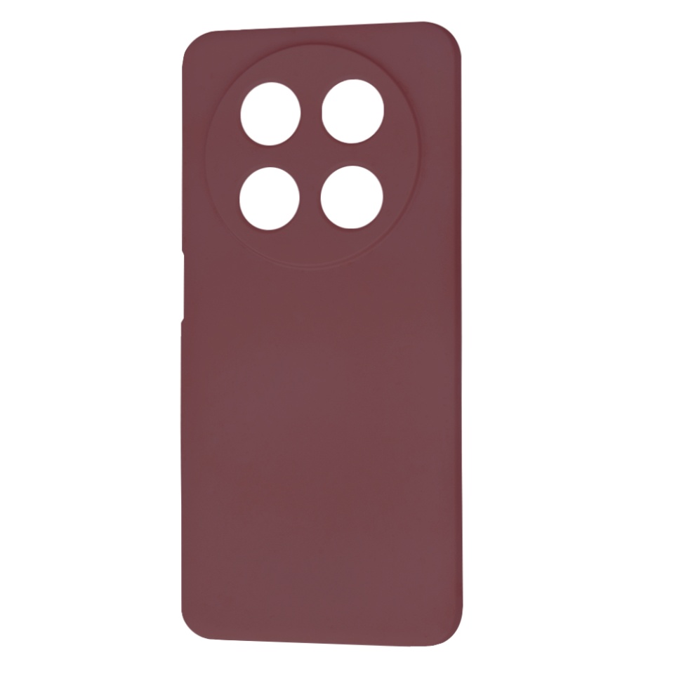 Husa pentru Huawei nova 12i din Silicon Catifelat, Protectie Premium, Skyddar SoftElegance - Bordo - 1 | YEO