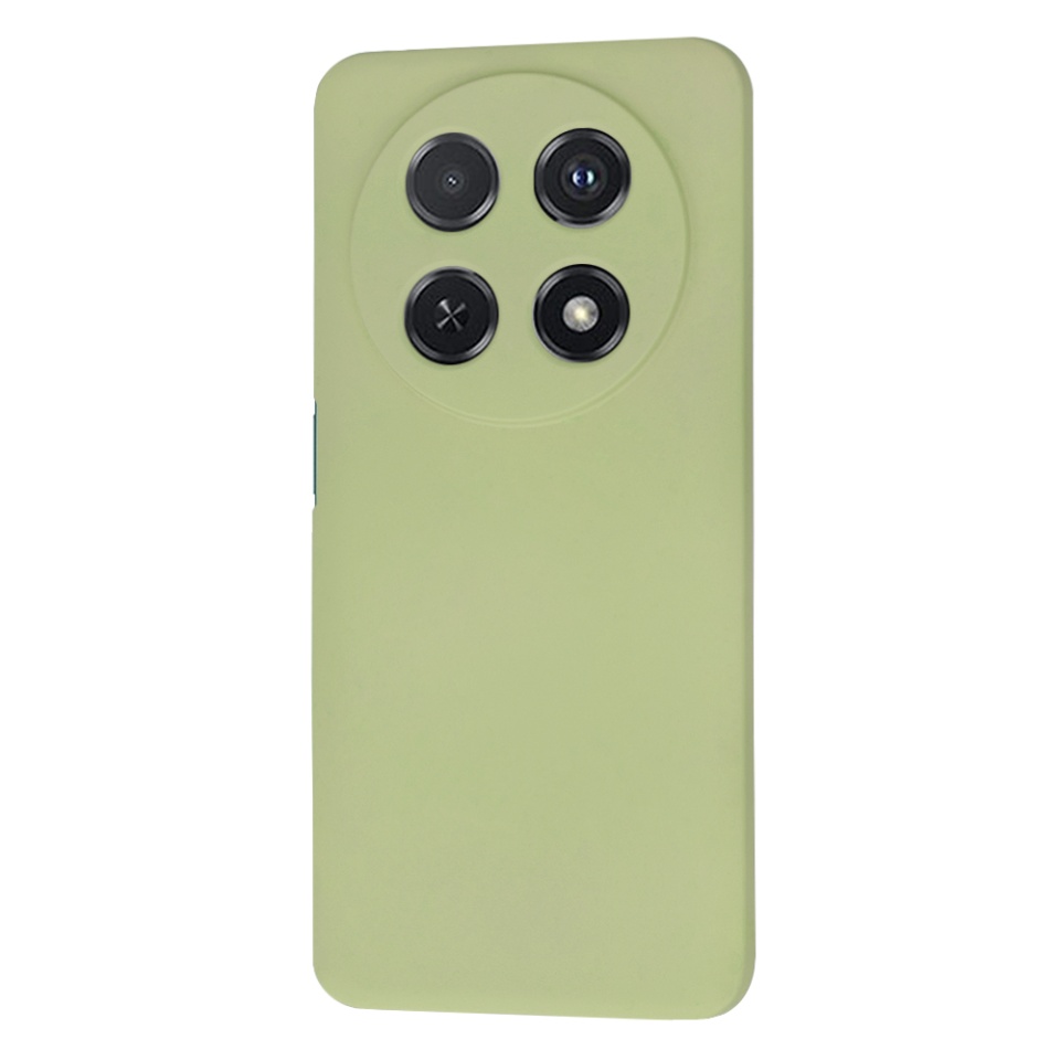 Husa pentru Huawei nova 12i din Silicon Catifelat, Protectie Premium, Skyddar SoftElegance - Verde - 3 | YEO