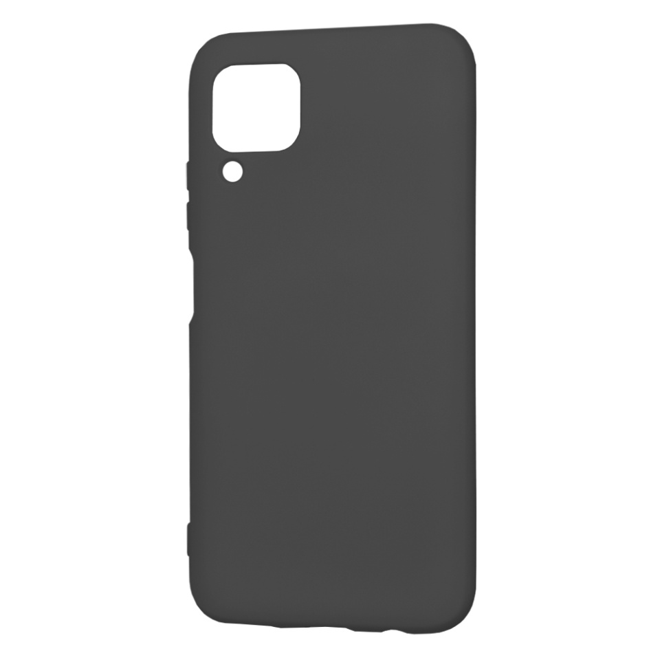Husa pentru Huawei P40 Lite din Silicon Catifelat, Protectie Premium, Skyddar SoftElegance - Negru - 3 | YEO