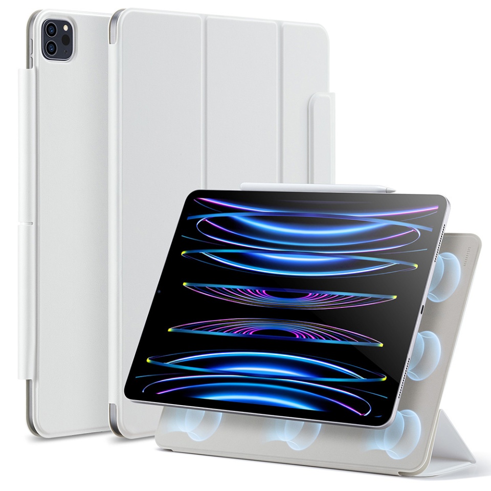 Husa pentru iPad Pro 11 (2018 / 2020 / 2021 / 2022), tip Carte, Rebound Magnetic ESR - Alb