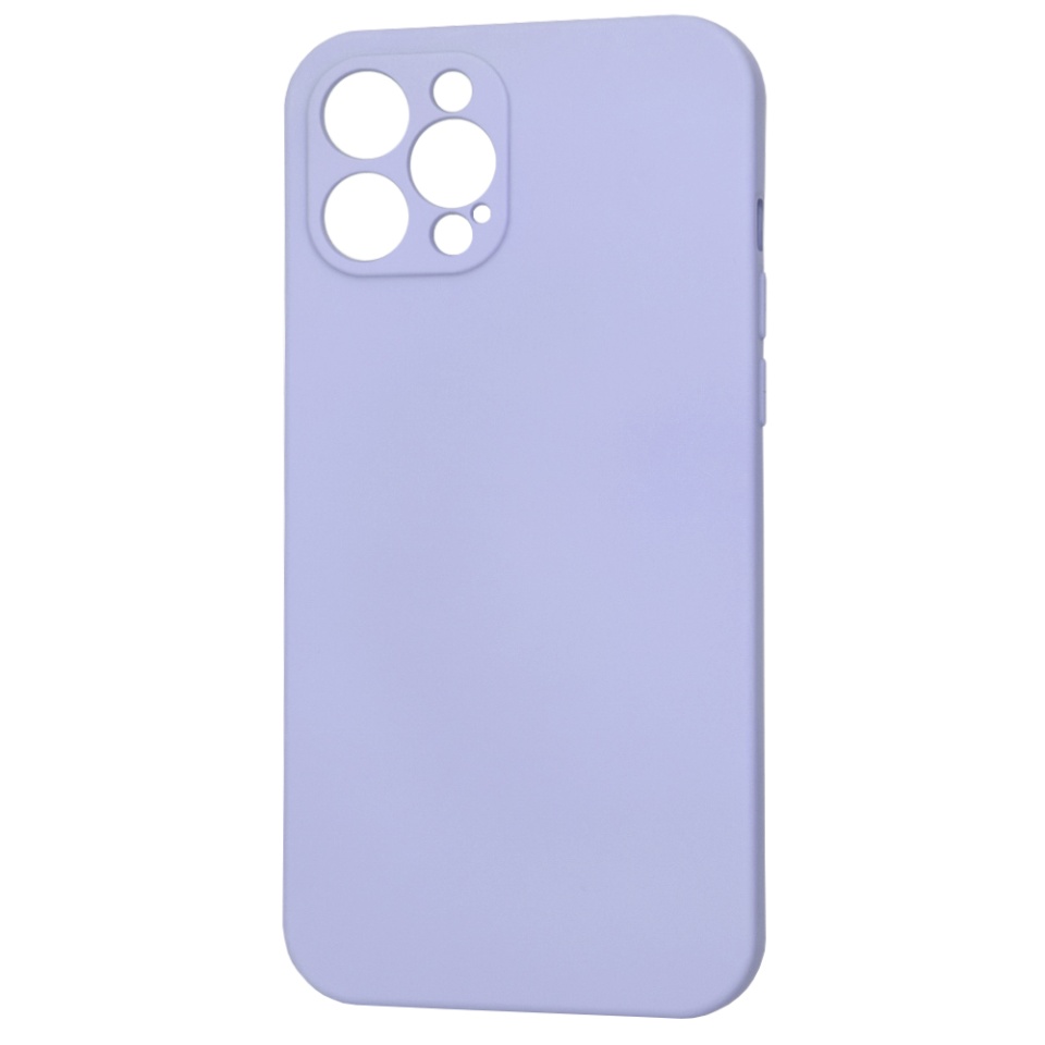 Husa pentru iPhone 12 Pro Max din Silicon Catifelat, Protectie Premium, Skyddar SoftElegance MagSafe - Violet - 1 | YEO