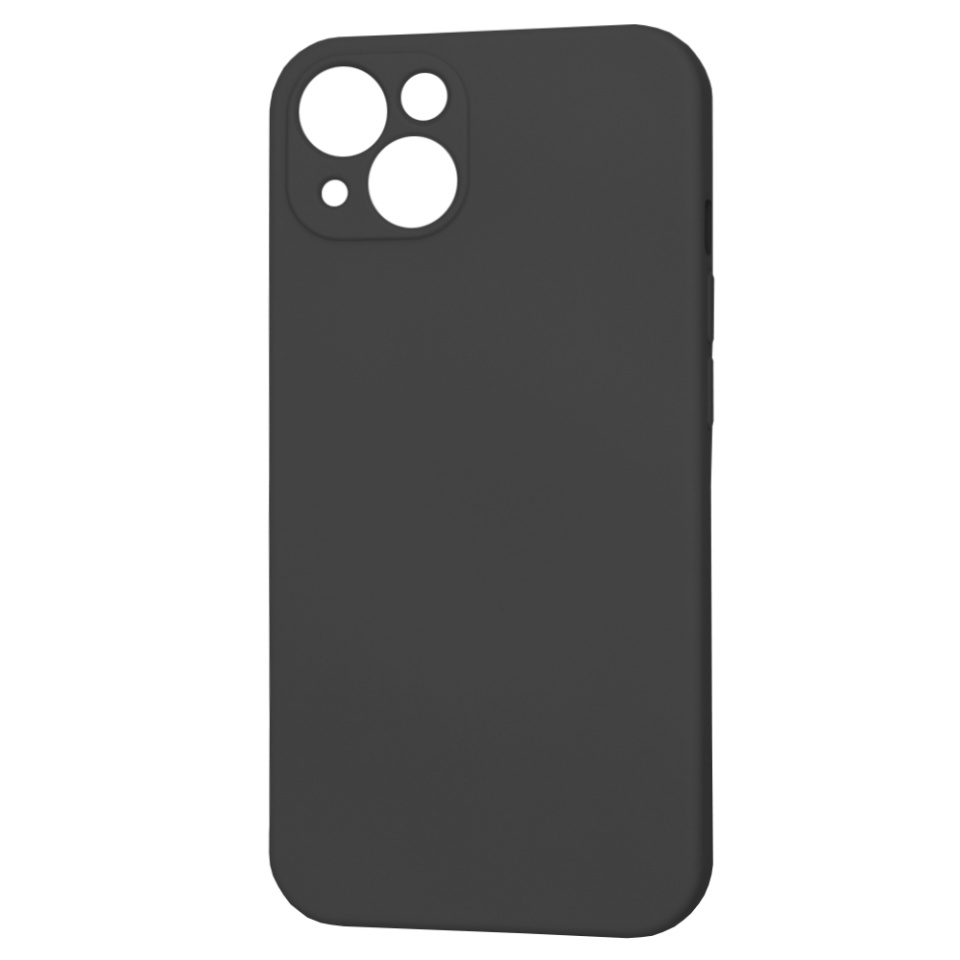 Husa pentru iPhone 13 din Silicon Catifelat, Protectie Premium, Skyddar SoftElegance MagSafe - Negru - 1 | YEO