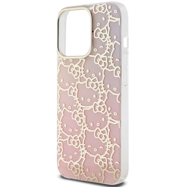 Husa pentru iPhone 13 Pro, Hardcase IML, Hello Kitty - Roz - 2 | YEO