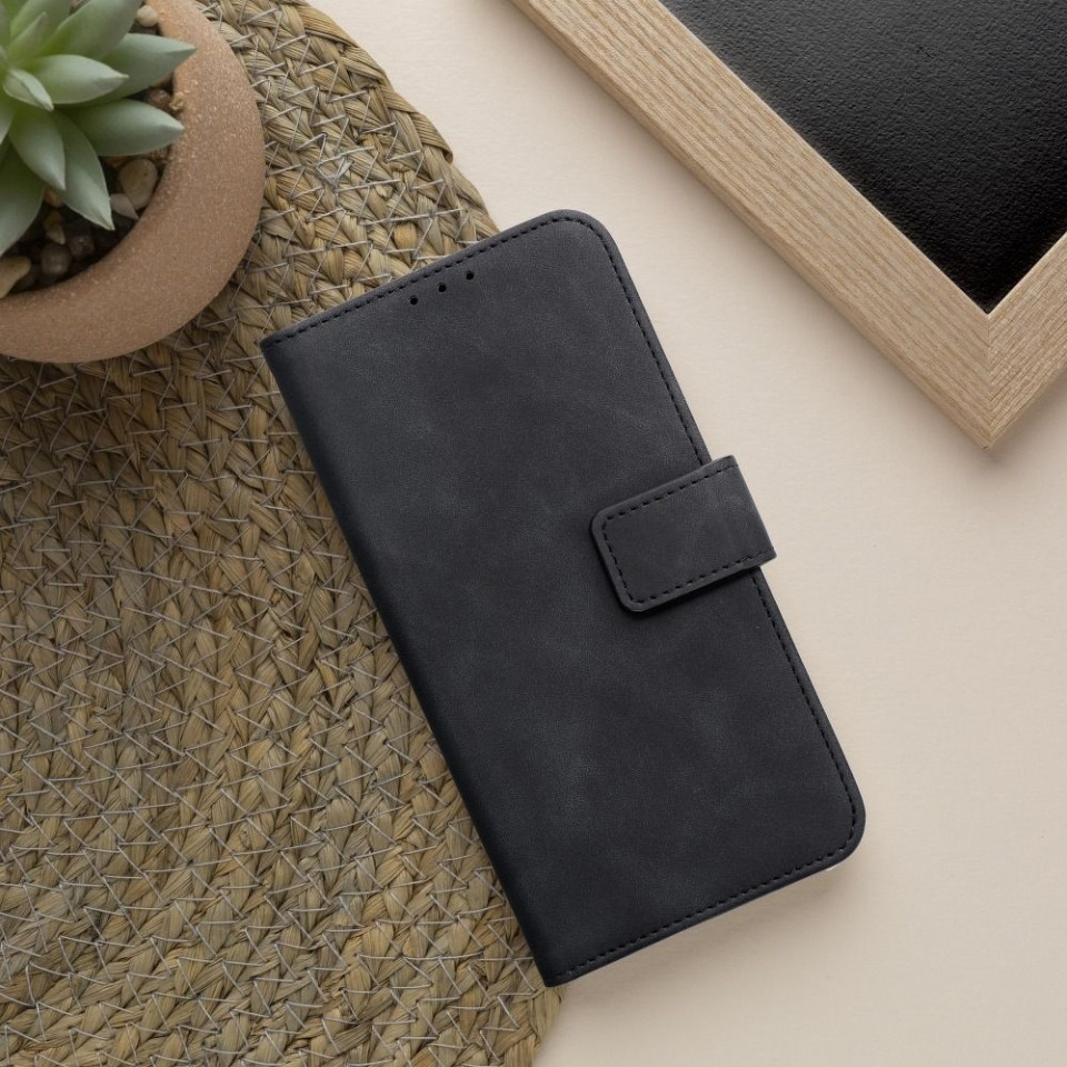 Husa pentru iPhone 13 Pro Max tip carte magnetic, Skyddar Tender - Negru - 3 | YEO
