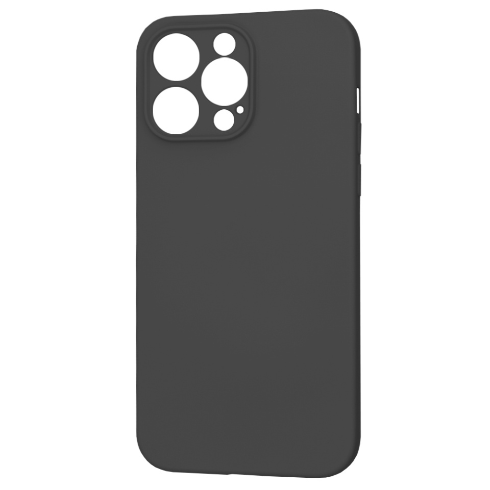 Husa pentru iPhone 14 Pro Max din Silicon Catifelat, Protectie Premium, Skyddar SoftElegance MagSafe - Negru - 1 | YEO