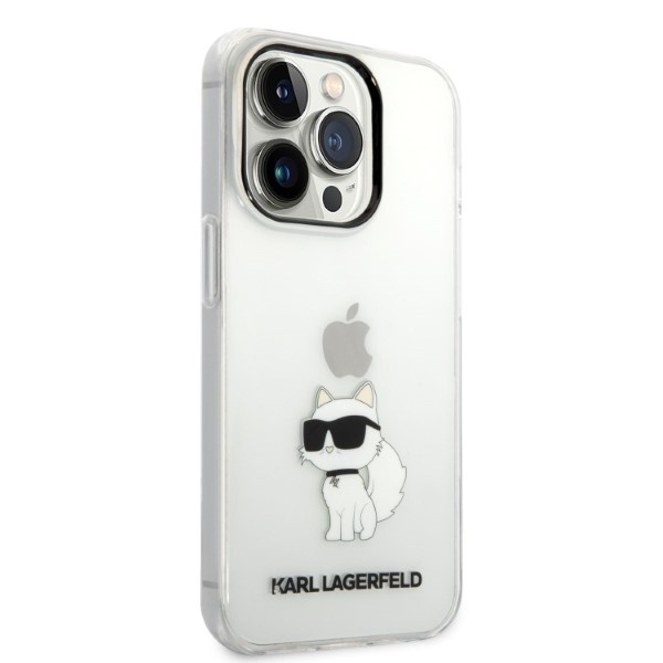 Husa pentru iPhone 14 Pro Max, Hardcase Transparent, Karl Lagerfeld, Transparenta - 3 | YEO
