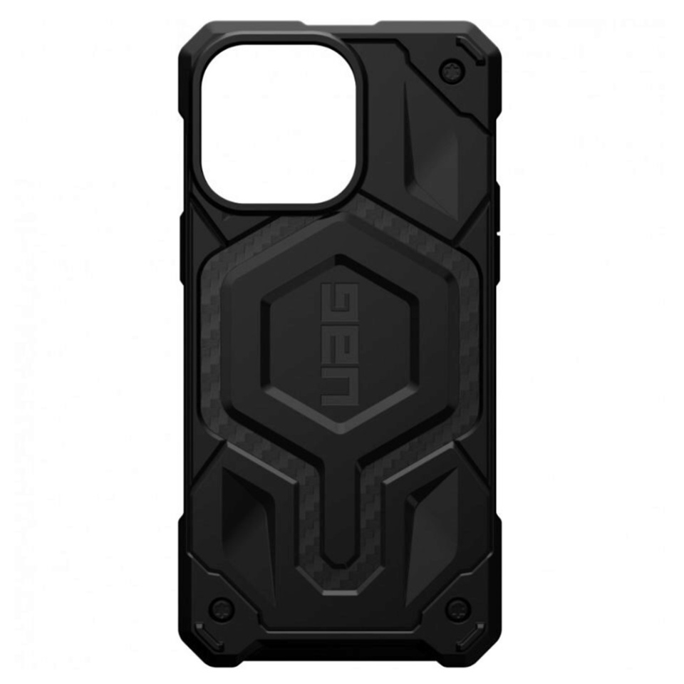 Husa pentru iPhone 14 Pro Max, Monarch Pro MagSafe, UAG - Carbon Fiber - 2 | YEO