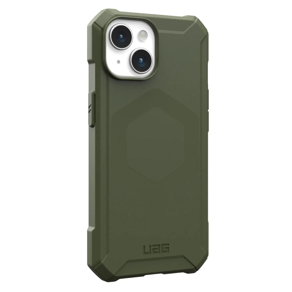 Husa pentru iPhone 15 Plus, Essential Armor MagSafe, UAG - Verde - 3 | YEO