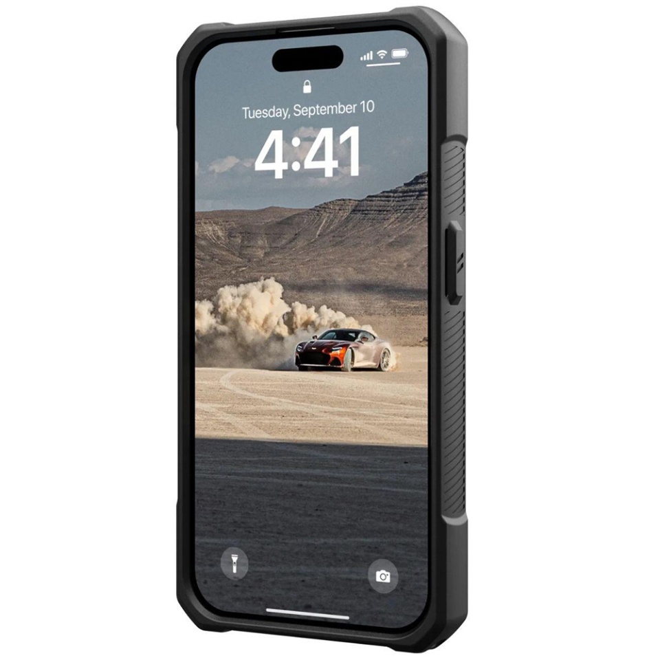 Husa pentru iPhone 15 Pro Max, Monarch, UAG - Kevlar Negru - 2 | YEO