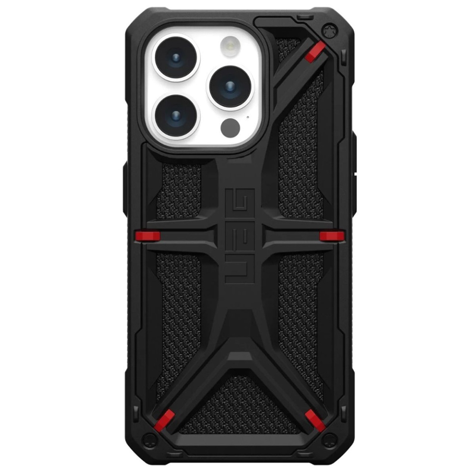 Husa pentru iPhone 15 Pro, Monarch, UAG - Kevlar Negru - 1 | YEO