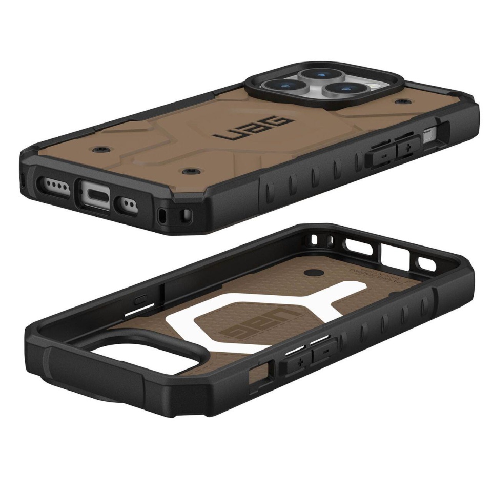 Husa pentru iPhone 15 Pro, Pathfinder MagSafe, UAG - Maro - 3 | YEO