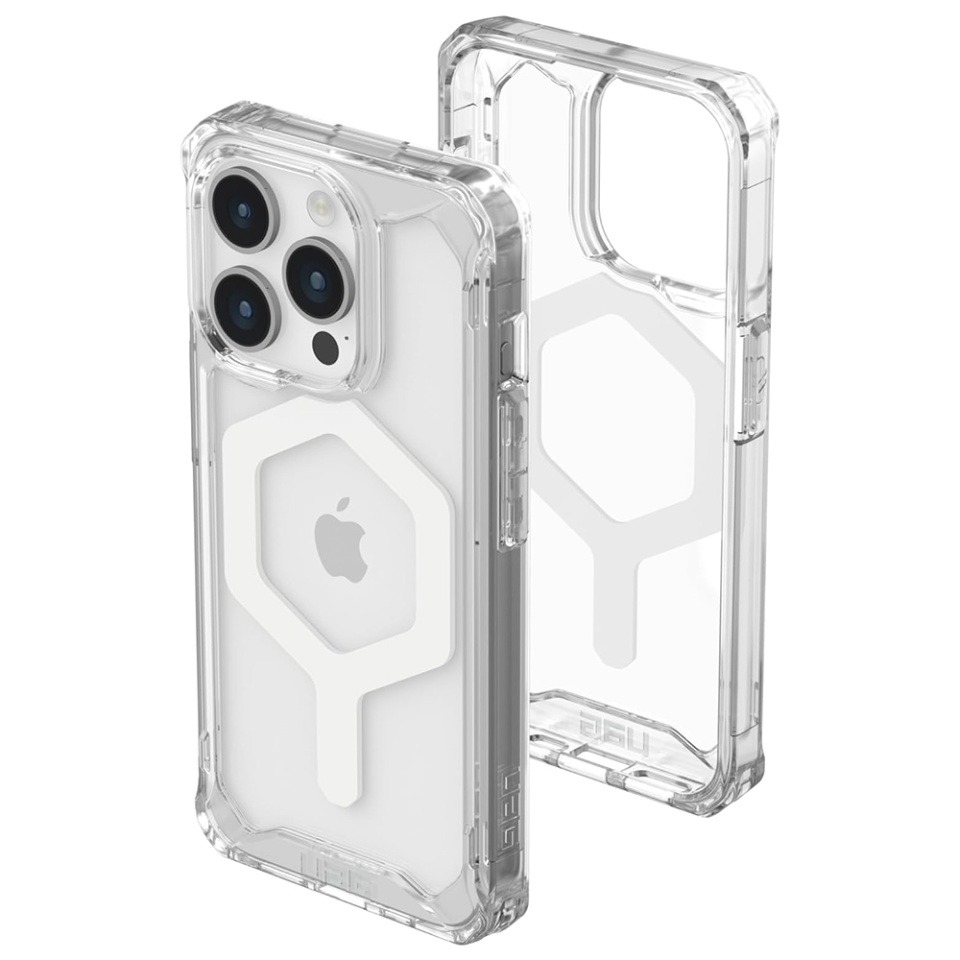 Husa pentru iPhone 15 Pro, Plyo Pro, UAG - Alb