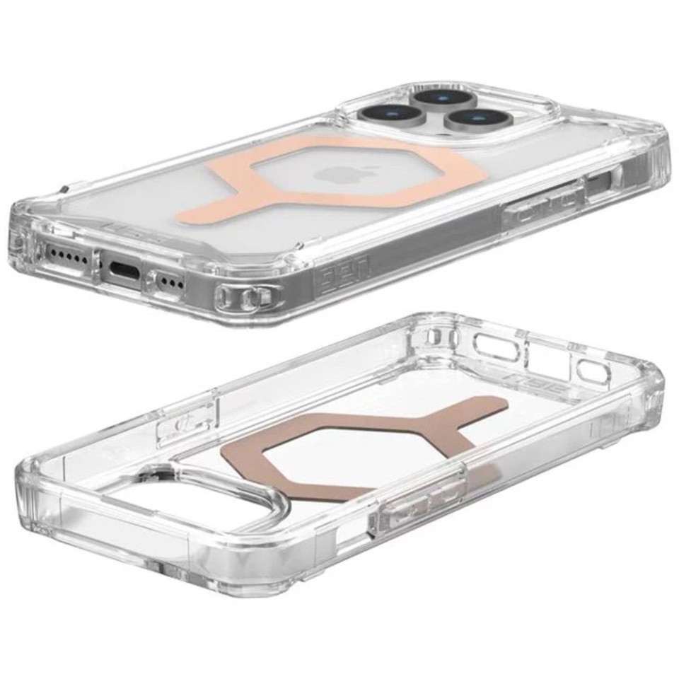 Husa pentru iPhone 15 Pro, Plyo Pro, UAG - Roz - 3 | YEO