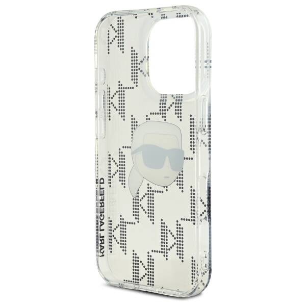 Husa pentru iPhone 16 Pro IML Luxury, Karl Lagerfeld - Transparenta - 1 | YEO
