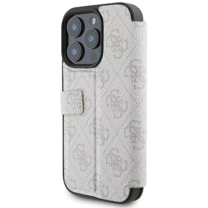 Husa pentru iPhone 16 Pro Max, Book, Guess - Roz - 3 | YEO