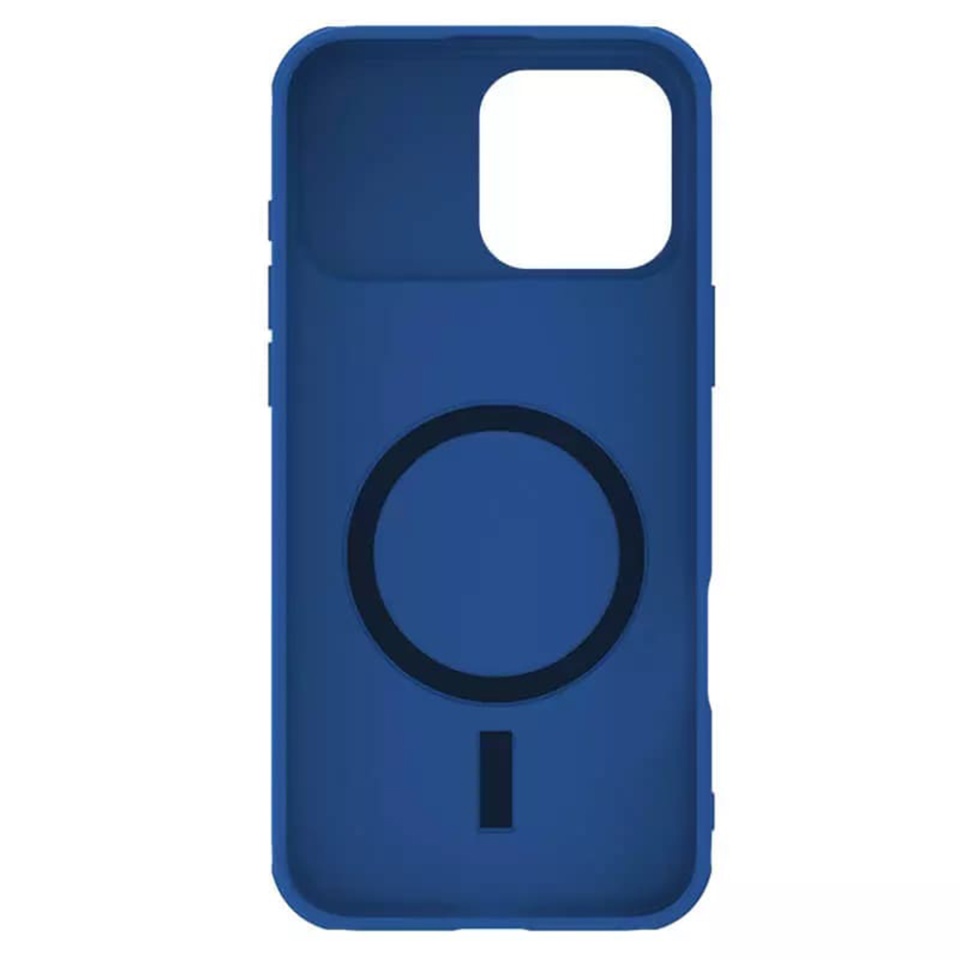 Husa pentru iPhone 16 Pro Max cu inel magnetic si protectie camera Nillkin CamShield - Albastru - 1 | YEO