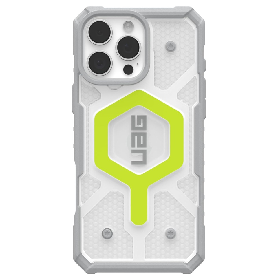 Husa pentru iPhone 16 Pro Max, Pathfinder Clear MagSafe, UAG - Galben - 2 | YEO