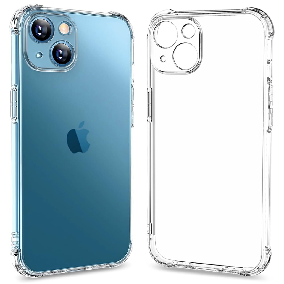 Husa pentru iPhone 16 Pro , SKYDDAR INNOVATION, Shockproof Clear din Silicon Slim, Transparenta, set cu sticker - 1 | YEO