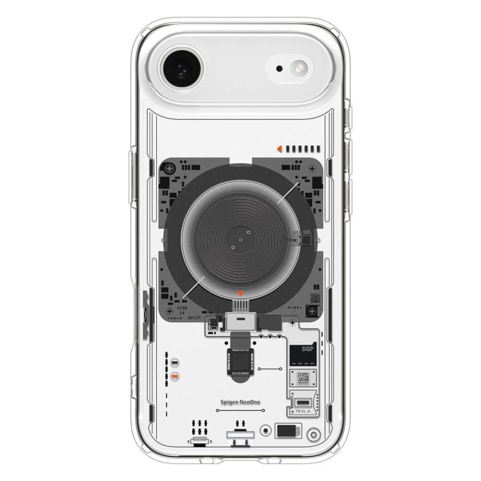 Husa pentru iPhone 17 Air, Ultra Hybrid T MagSafe, Spigen, Coral - 1 | YEO