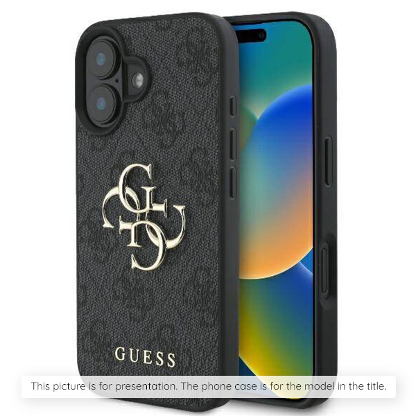 Husa pentru iPhone 17, Guess Big 4G Logo Classic Logo, Negru