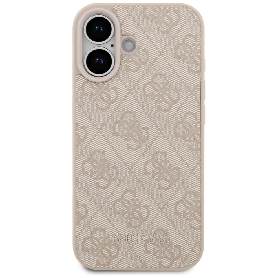 Husa pentru iPhone 17, Guess Hardcase 4G Classic, Roz - 2 | YEO