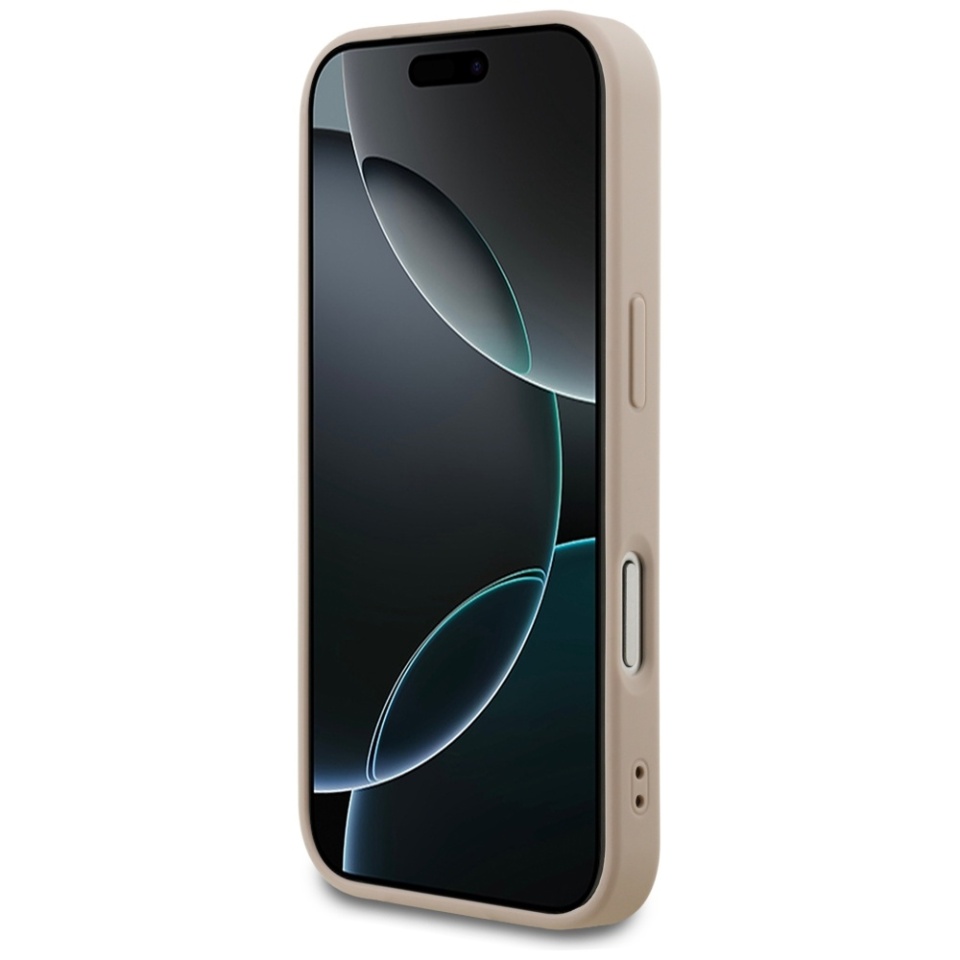 Husa pentru iPhone 17 Pro, Guess Hardcase 4G Classic, Roz - 1 | YEO
