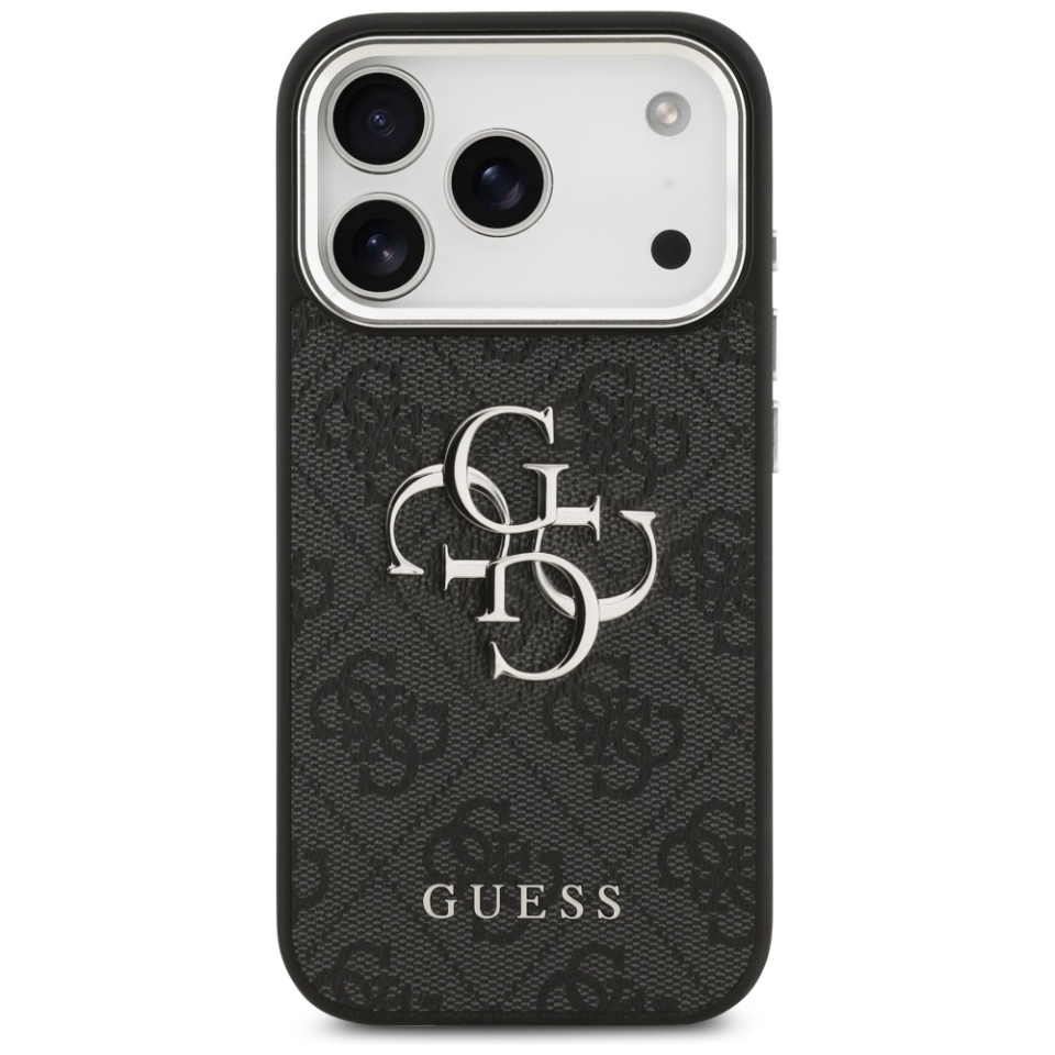 Husa pentru iPhone 17 Pro Max, Guess Hardcase Guess Big 4G Classic Logo, Protectie Slim, Compatibila, Negru - 2 | YEO