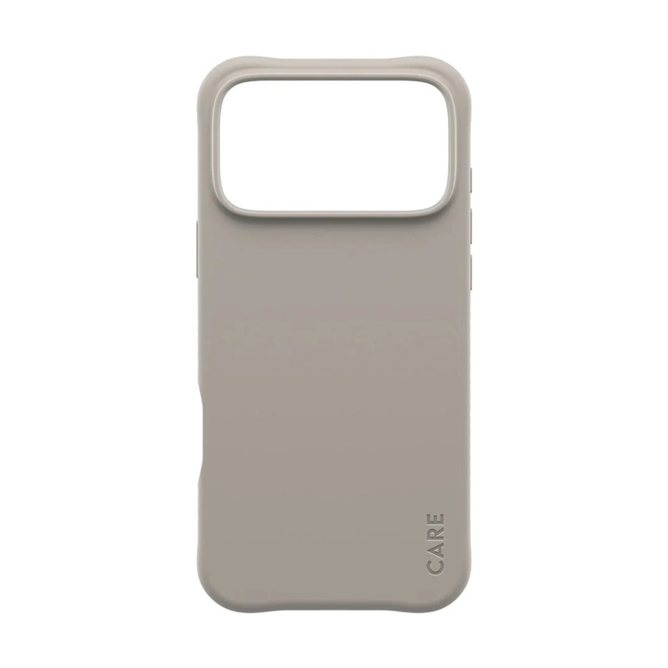 Husa pentru iPhone 17 Pro Max, PanzerGlass, CARE Fashionable Case, Silicon Soft Touch Slim Eco-Friendly cu Protectie Avansata si Compatibilitate Wireless, Antialunecare, Antiamprenta, Maro - 1 | YEO
